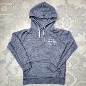 American Eagle Gray Hoodie, Size extra small